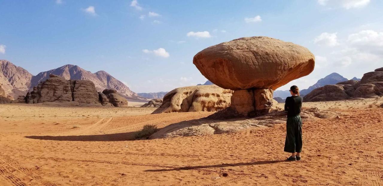 فندق وادي رمفي  Moon Night Camp المظهر الخارجي الصورة